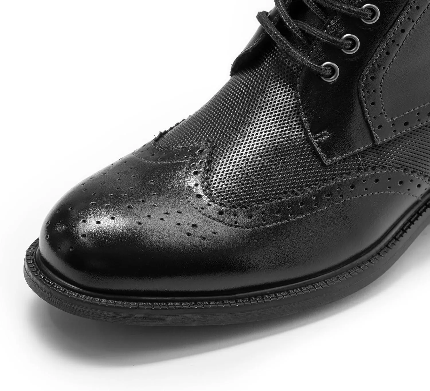 Arkbird Mens Oxford Dress Boots Fashion Casual Genuine Leather Brogue Chukka Ankle Boot for Men