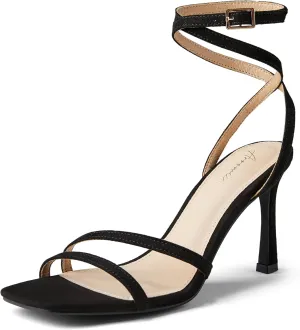 Arromic Strappy High Heels for Women Open Toe Stiletto Ankle Strap Heeled Sandals for Women Date Dress Wedding Sexy Shoes