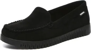 Bernal Loafers for Women Slip On Penny Loafers Hollow Out Breathable Slip On Flat Shoes Work Walking Shoes with Buckle