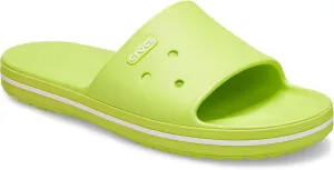 Crocs Men's Open Toe Sandals, Lime Punch White, 8 Women/6 Men
