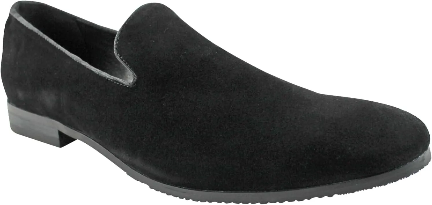 Genuine Suede Men's Dress Slip On Loafers