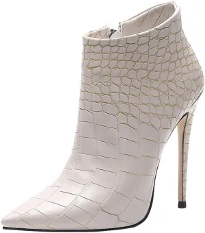 Gracemee Fashion Women Stiletto Heels Dress Boots