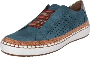 Lausiuoe Shoes For Women Dressy Flats Loafers Fashion Canvas Shoes Lightweight Casual Comfortable Walking Slip On Sneakers