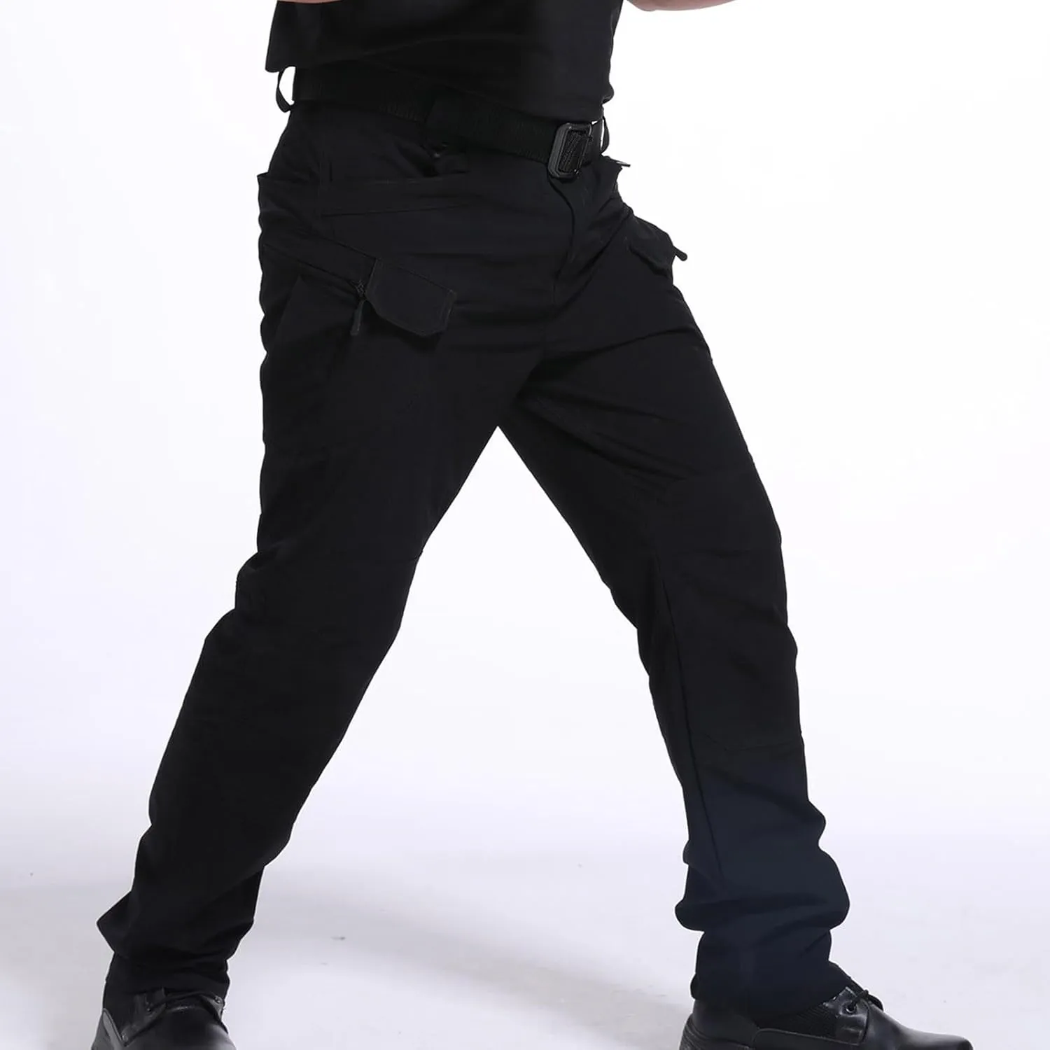Men's Cargo Pants Relaxed Fit Water-Proof Outdoor Hiking Tactical Pants Stretchy Straight Fit Combat Pants Workwear
