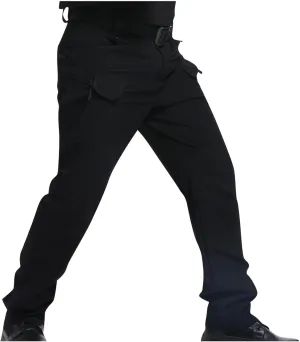 Men's Cargo Pants Relaxed Fit Water-Proof Outdoor Hiking Tactical Pants Stretchy Straight Fit Combat Pants Workwear