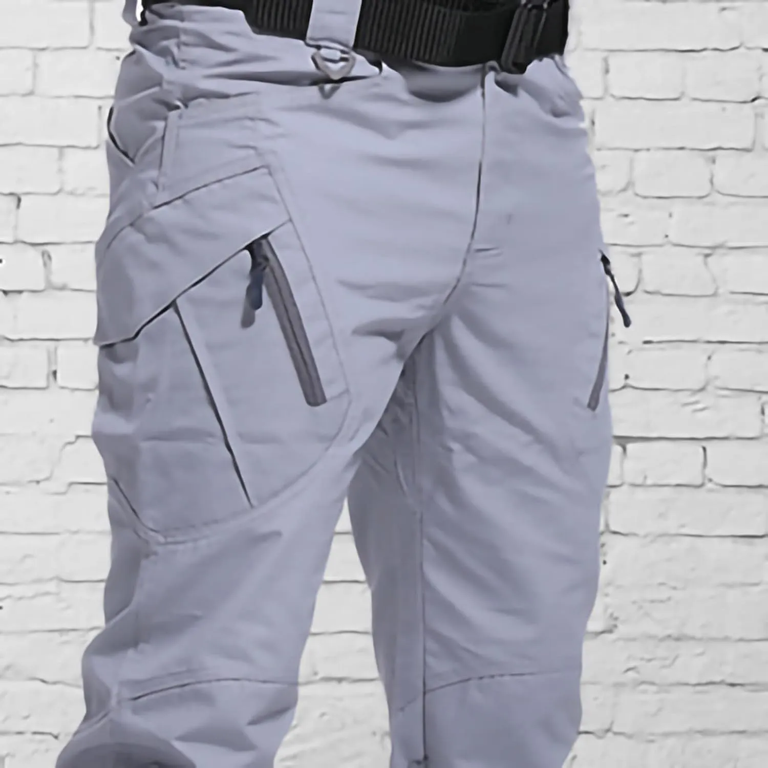 Men's Cargo Pants Relaxed Fit Water-Proof Outdoor Hiking Tactical Pants Stretchy Straight Fit Combat Pants Workwear