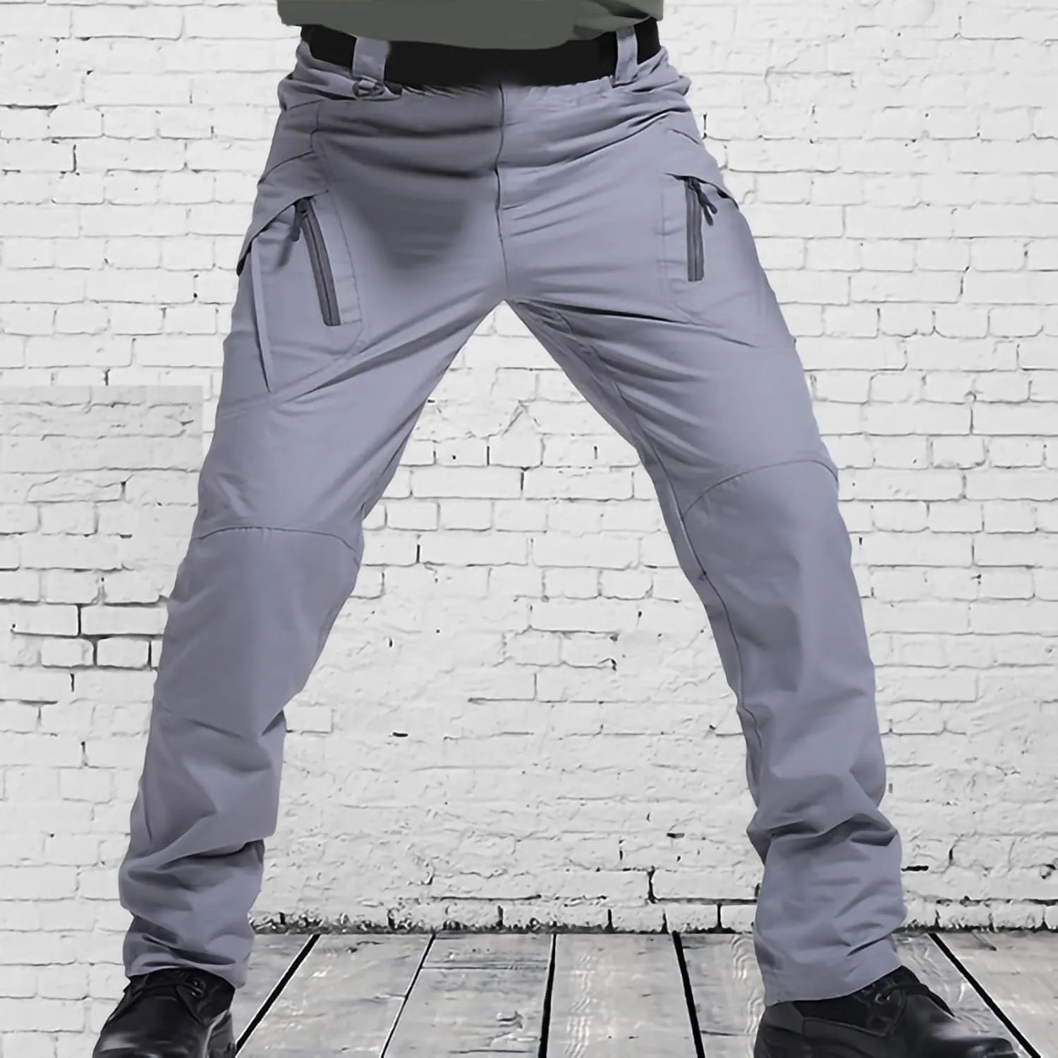 Men's Cargo Pants Relaxed Fit Water-Proof Outdoor Hiking Tactical Pants Stretchy Straight Fit Combat Pants Workwear