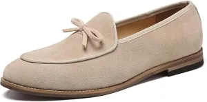 Men's Casual Bow Slip-On Driving Penny Loafers