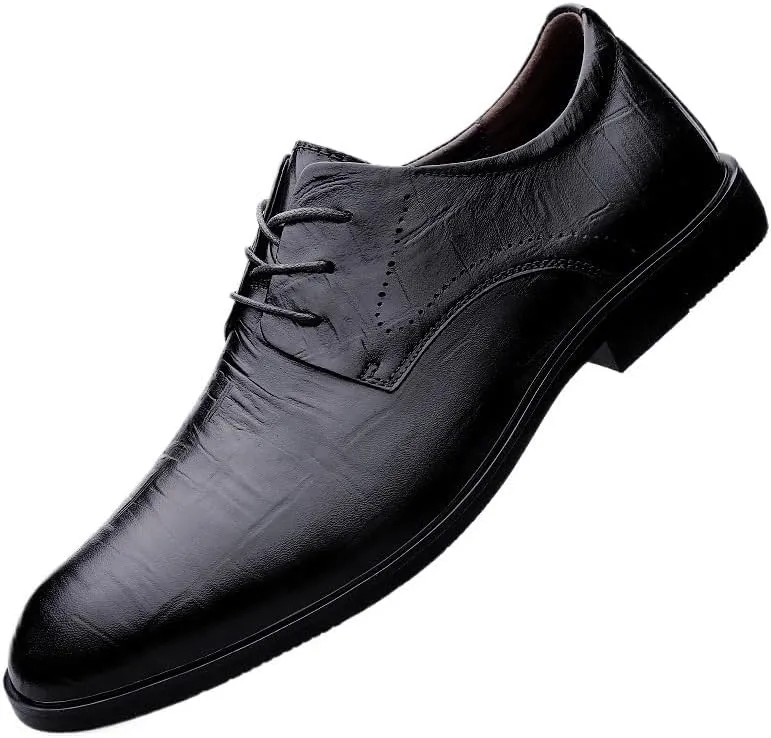 Men's Dress Shoes Business Formal Derby Dress Sneakers Lace Up Oxford Shoes for Men