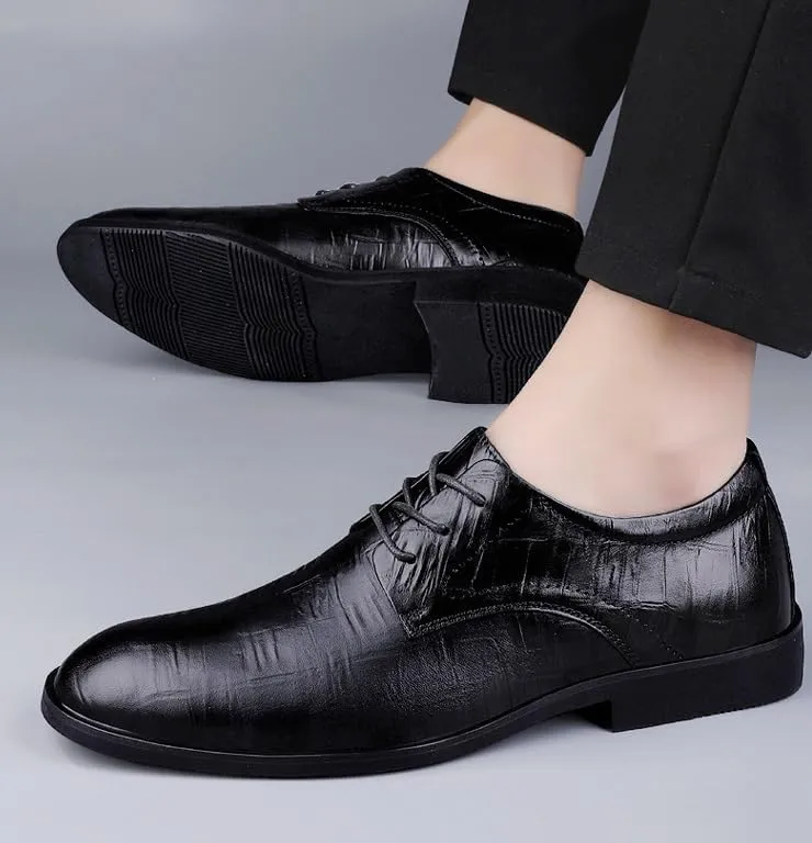 Men's Dress Shoes Business Formal Derby Dress Sneakers Lace Up Oxford Shoes for Men
