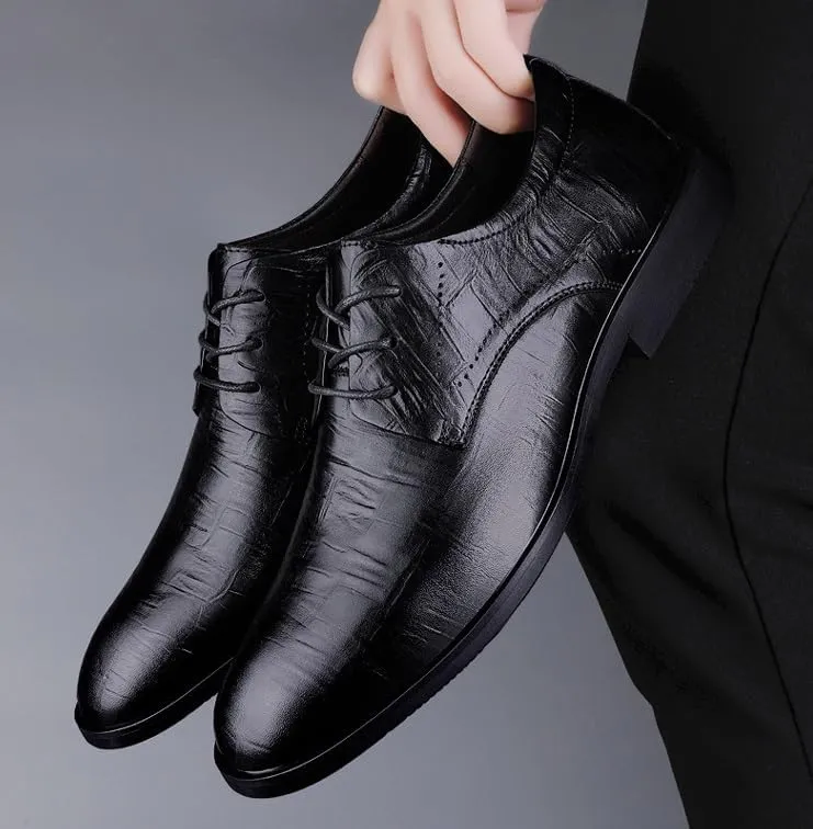 Men's Dress Shoes Business Formal Derby Dress Sneakers Lace Up Oxford Shoes for Men