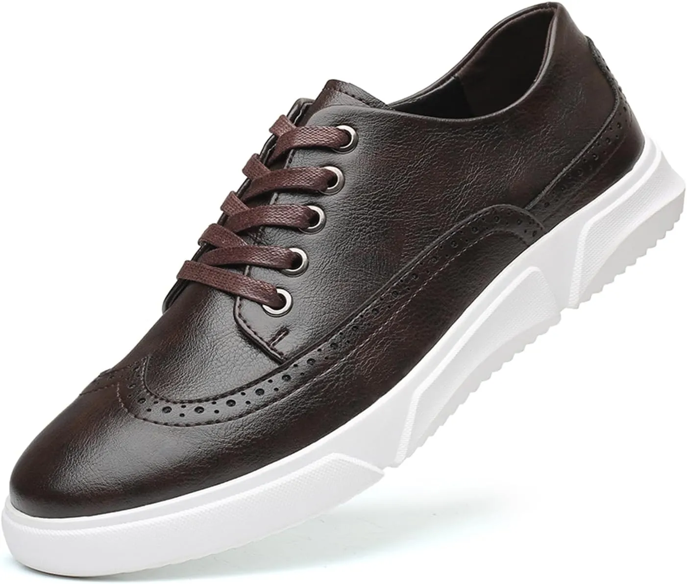 Men's Dress Sneakers Oxfords Casual Wingtip Brogue Shoes