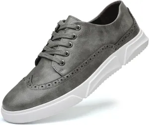 Men's Dress Sneakers Oxfords Casual Wingtip Brogue Shoes
