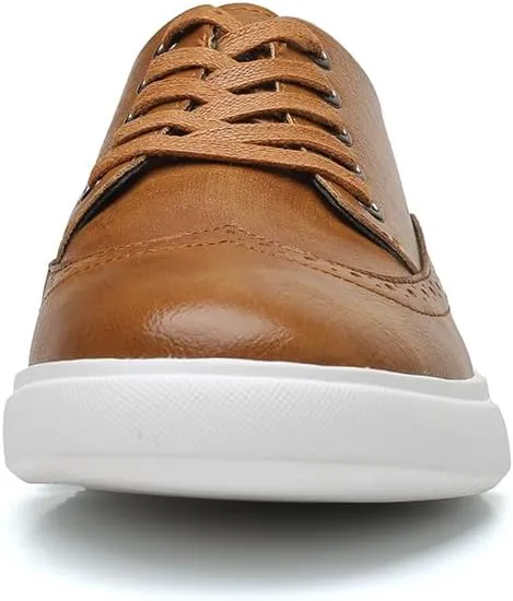 Men's Dress Sneakers Oxfords Casual Wingtip Brogue Shoes