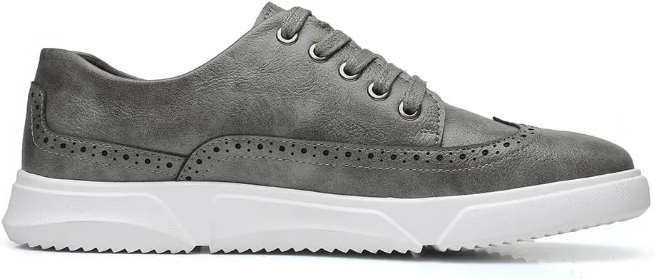 Men's Dress Sneakers Oxfords Casual Wingtip Brogue Shoes