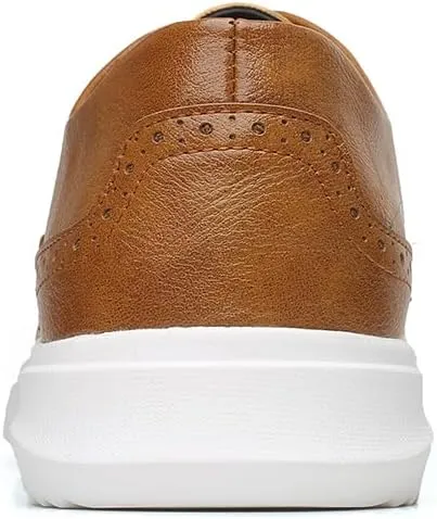 Men's Dress Sneakers Oxfords Casual Wingtip Brogue Shoes