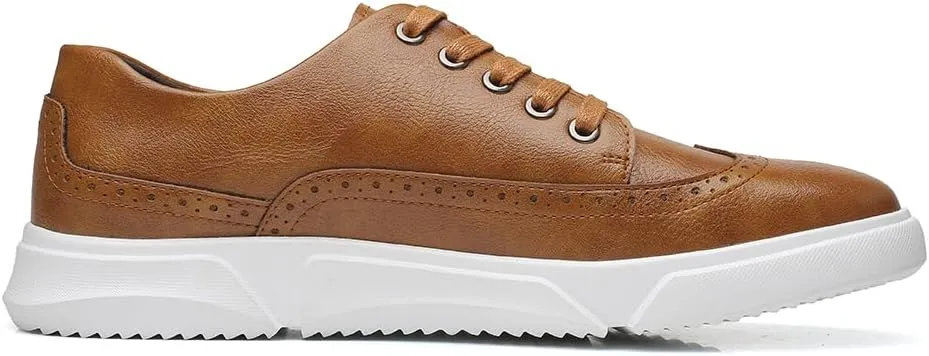 Men's Dress Sneakers Oxfords Casual Wingtip Brogue Shoes