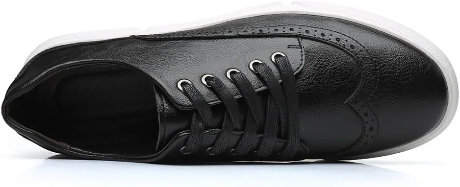 Men's Dress Sneakers Oxfords Casual Wingtip Brogue Shoes
