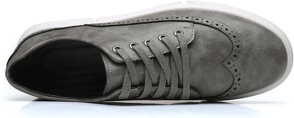 Men's Dress Sneakers Oxfords Casual Wingtip Brogue Shoes