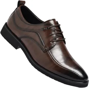 Mens Large Size Brogue Shoes Business Casual Oxford Shoes English Style Formal Commuter Shoes for Work