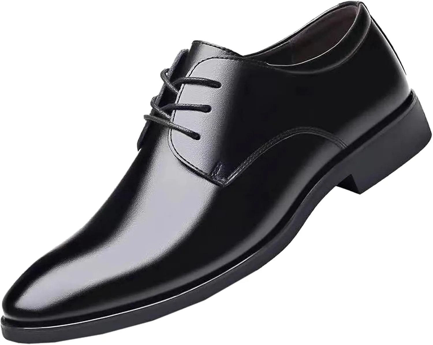 Men's Oxfords Fashion Leather Lace Up Comfortable Cushioned Formal Classic Dress Business Brogue Shoes