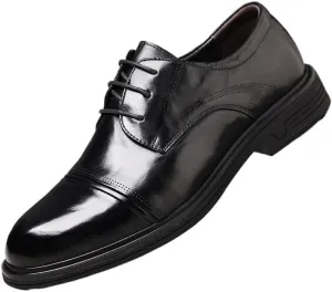 Men's Tuxedo Dress Shoes Business Wingtip Casual Walking Shoes Brogue Shoes Business Walking Shoes Oxfords(Black,10)