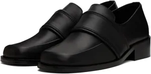 MOOMMO Women Low Chunky Heel Loafer Shoes Matte Square Toe Loafer Pumps Slip On Block Heel Dress Loafers Office Ladies Comfort Penny Loafer Walking Basic Classic Casual 4-11 M US