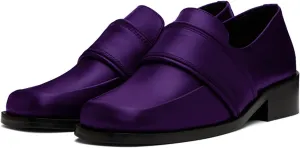 MOOMMO Women Low Chunky Heel Loafer Shoes Matte Square Toe Loafer Pumps Slip On Block Heel Dress Loafers Office Ladies Comfort Penny Loafer Walking Basic Classic Casual 4-11 M US