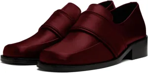 MOOMMO Women Low Chunky Heel Loafer Shoes Matte Square Toe Loafer Pumps Slip On Block Heel Dress Loafers Office Ladies Comfort Penny Loafer Walking Basic Classic Casual 4-11 M US