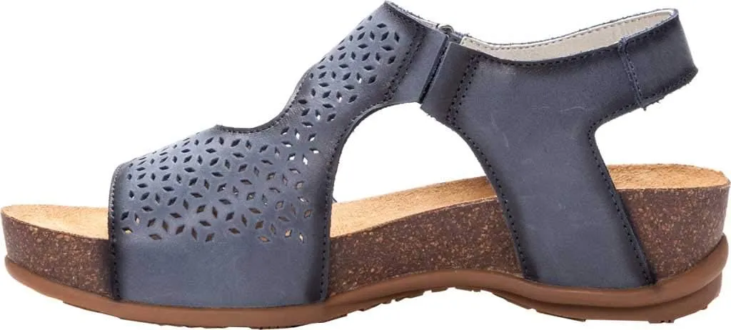 Propt Women's Propt Phoebe Perforated Wedge StrappySandal