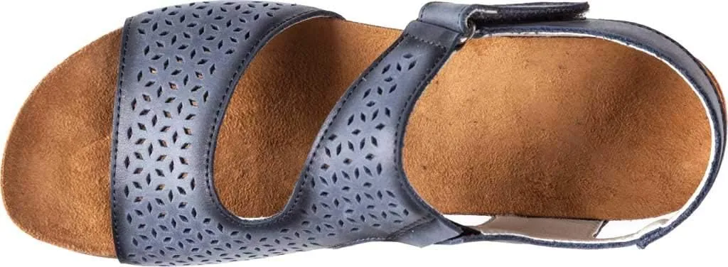 Propt Women's Propt Phoebe Perforated Wedge StrappySandal