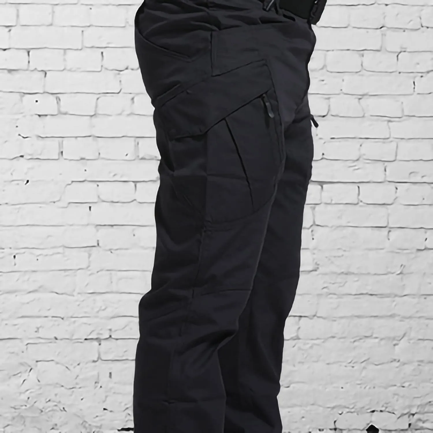 Waterproof Tactical Pants Men's Hiking Cargo Trousers with Pockets Stretch Outdoor Tooling Workwear Combat Trousers