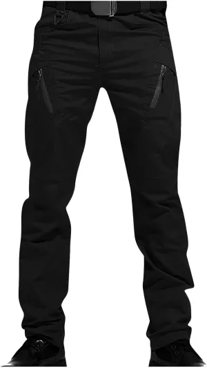 Waterproof Tactical Pants Men's Hiking Cargo Trousers with Pockets Stretch Outdoor Tooling Workwear Combat Trousers